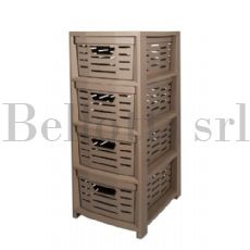 UNIKO CARRELLO 4 TORTORA B&F