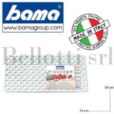 TAPPETO VASCA BIANCO 70101 BAMA