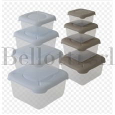 FRIGOBELLA 4PZ CONTENITORI RETTANG  B&F
